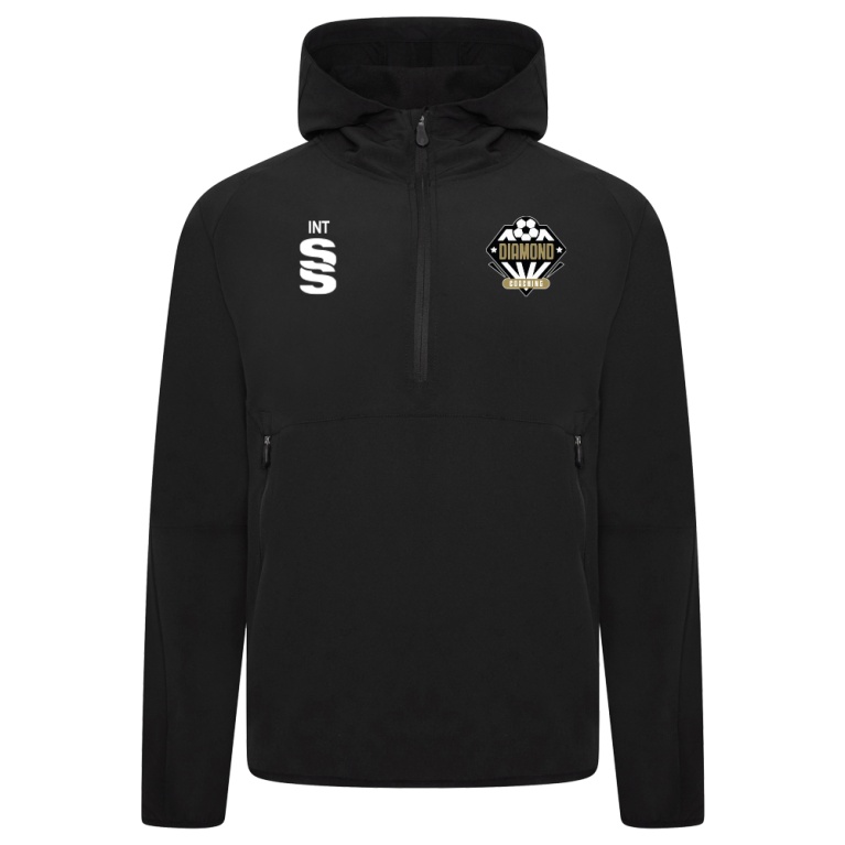 Dual Elite 1/4 Zip Hoody / Rain Jacket : Black